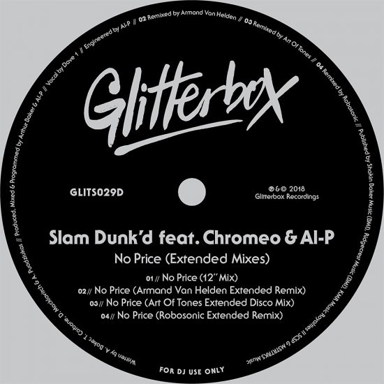 Slam Dunk'd & Chromeo Release 'No Price' On Glitterbox
